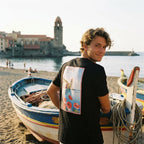 T-shirt Agapit Collioure coloris noir - Artwear Pyrénées-Orientales