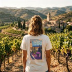 T-shirt Agapit Espira-de-l'Agly coloris blanc - Artwear Pyrénées-Orientales
