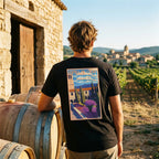T-shirt Agapit Espira-de-l'Agly coloris noir - Artwear Pyrénées-Orientales
