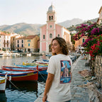 T-shirt Port-Vendres | Artwear Vintage Pyrénées-Orientales – Agapit - Agapit - Artwear