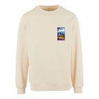 Sweat-shirt rétro Elne - Illustration vintage cathédrale et cloître roman Agapit
