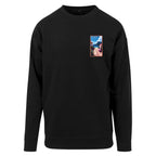 Sweat-shirt rétro Le Racou - Illustration vintage cabanes de pêcheurs et plage Argelès-sur-Mer Agapit