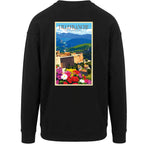 Sweat-shirt rétro Villefranche-de-Conflent - Illustration vintage remparts Vauban UNESCO Agapit