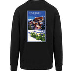 Sweat-shirt rétro Font-Romeu - Illustration vintage station de ski et paysages de montagne Agapit