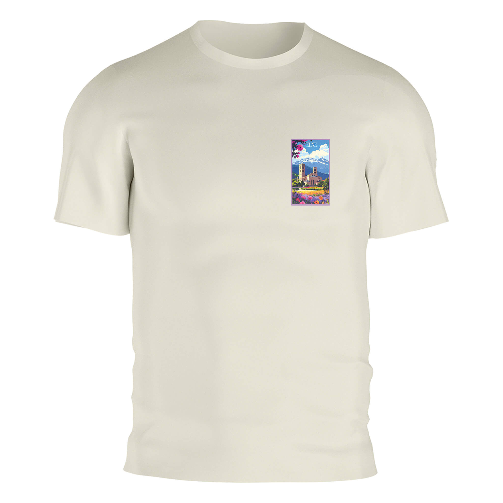 T-shirt Elne | Artwear Vintage Pyrénées-Orientales – Agapit