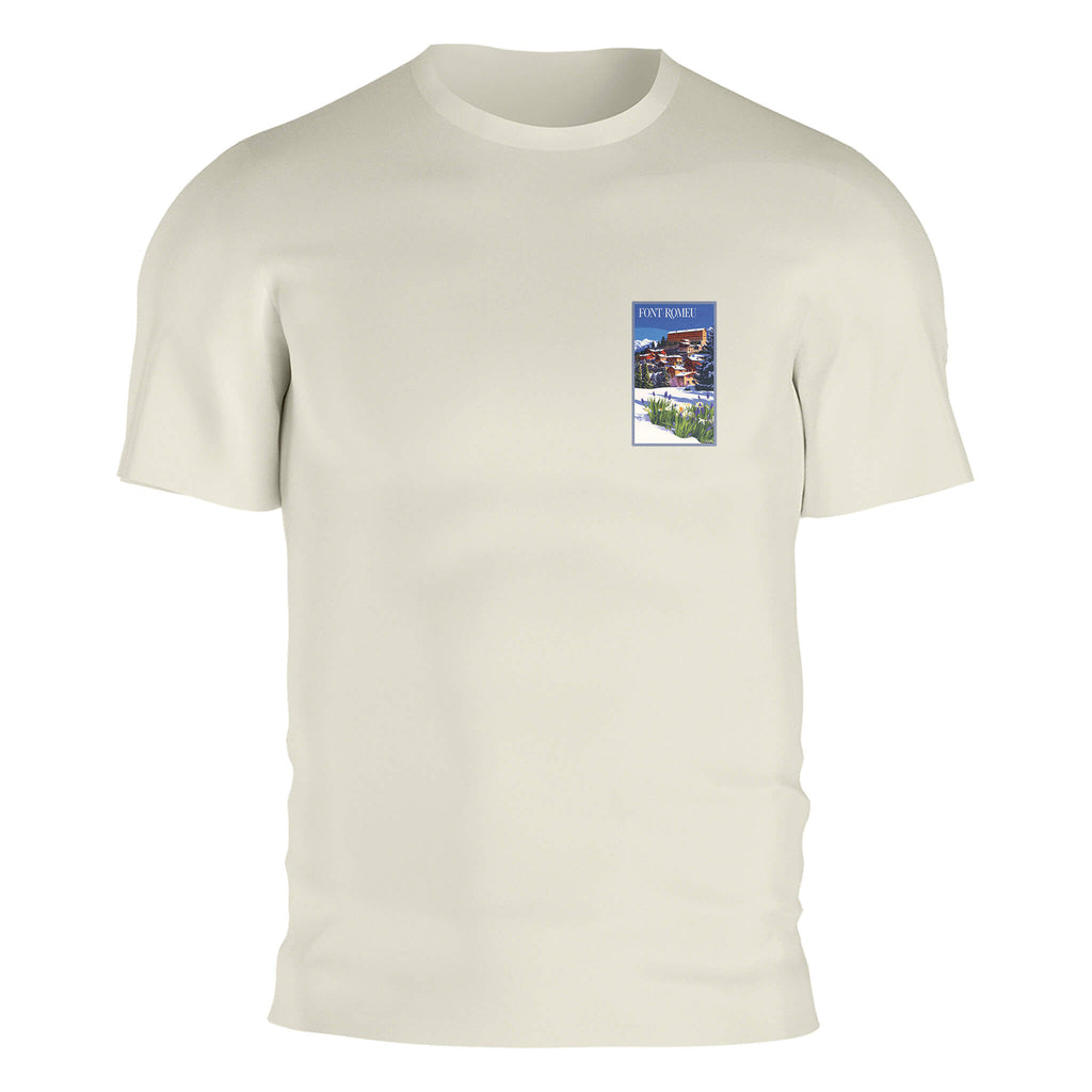 T-shirt Font-Romeu | Artwear Vintage Pyrénées-Orientales – Agapit