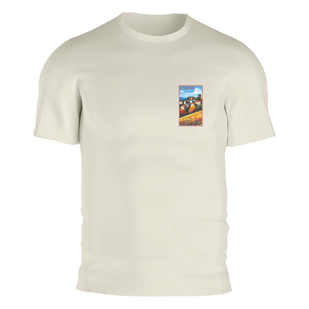 T-shirt Lesquerde | Artwear Vintage Pyrénées-Orientales – Agapit