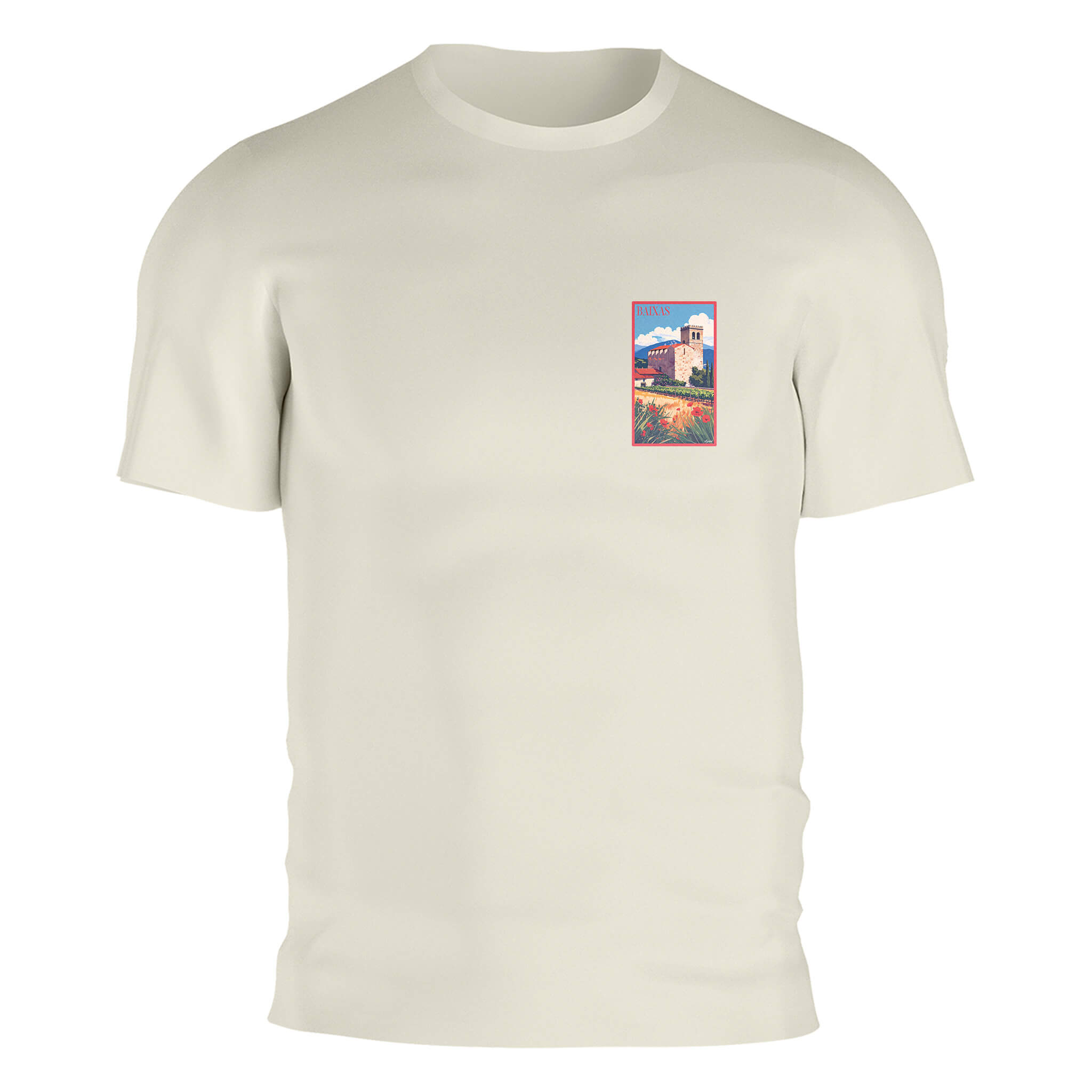 T-shirt Baixas | Artwear Vintage Pyrénées-Orientales – Agapit
