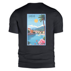 T-shirt Amélie-les-Bains | Artwear Vintage Pyrénées-Orientales – Agapit