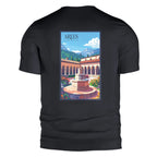 T-shirt Agapit Arles-sur-Tech coloris noir vue dos - Artwear Pyrénées-Orientales