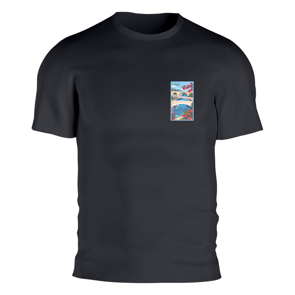T-shirt Céret | Artwear Vintage Pyrénées-Orientales – Agapit