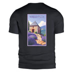 T-shirt Agapit Serralongue coloris noir vue dos - Artwear Pyrénées-Orientales