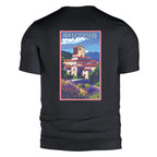 T-shirt Agapit Boulternère coloris noir vue dos - Artwear Pyrénées-Orientales