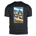 T-shirt Agapit Corbère coloris noir vue dos - Artwear Pyrénées-Orientales