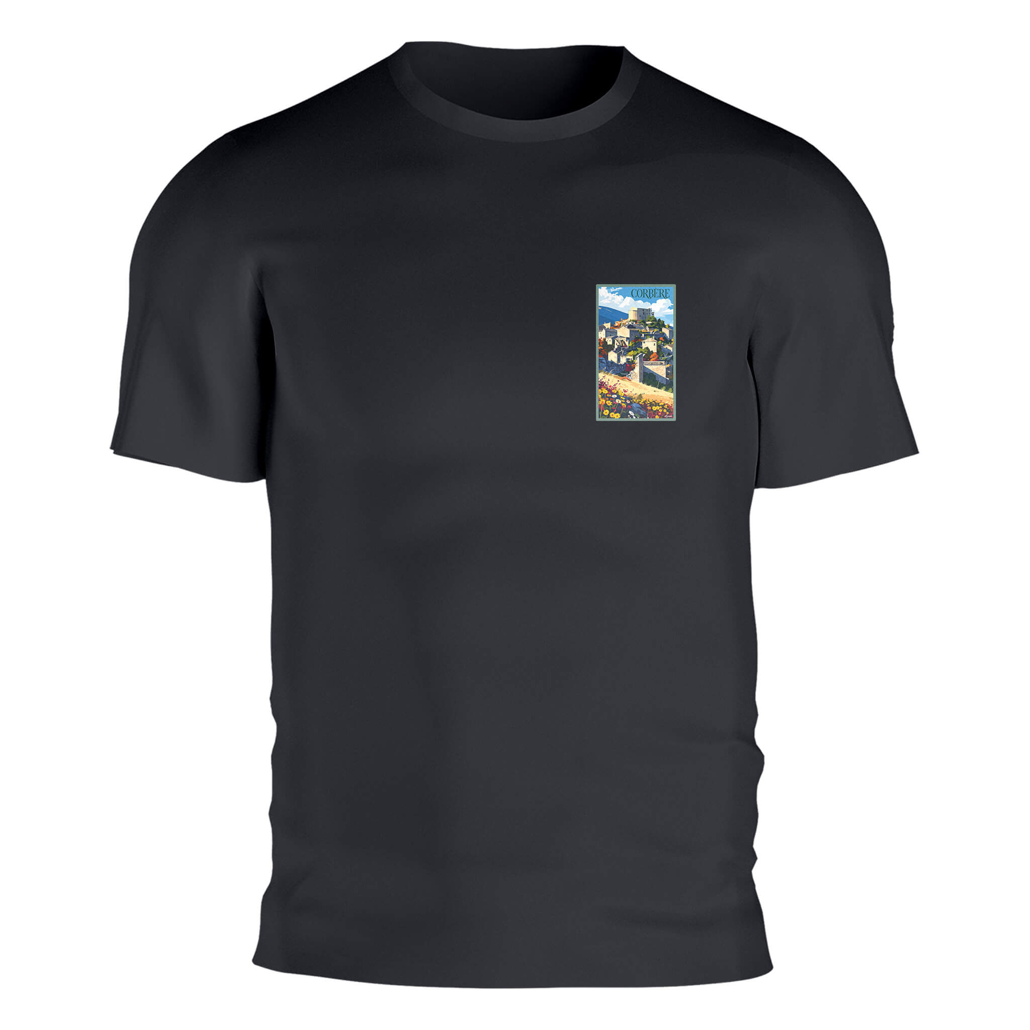 T-shirt Corbère | Artwear Vintage Pyrénées-Orientales – Agapit