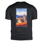 T-shirt Agapit Corsavy coloris noir vue dos - Artwear Pyrénées-Orientales