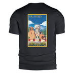 T-shirt Agapit Pollestres coloris noir vue dos - Artwear Pyrénées-Orientales