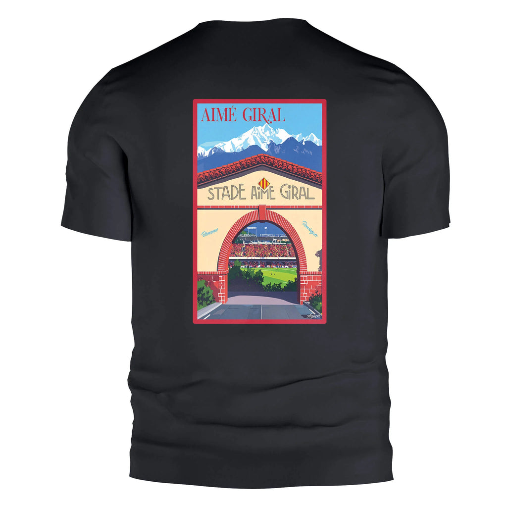 T-shirt Aimé Giral | Artwear Vintage Pyrénées-Orientales – Agapit